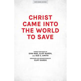 Christ Came into the World to Save SATB choral sheet music cover